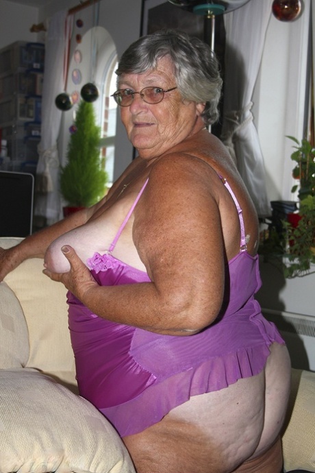 horny granny loves cum